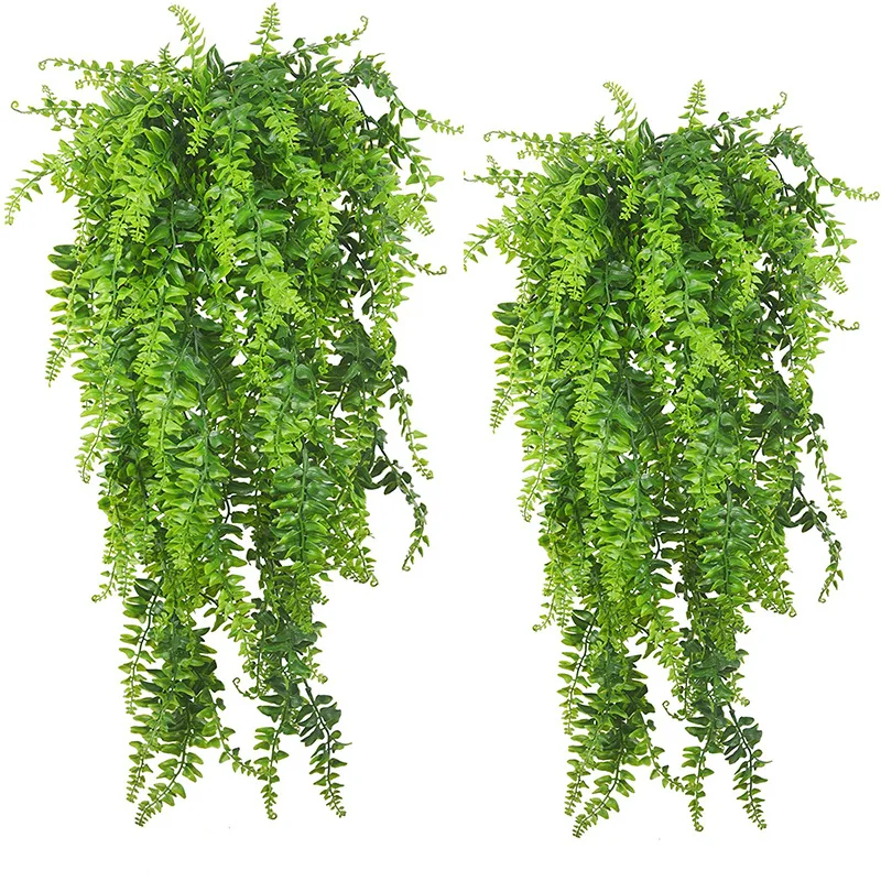 Artificial Hanging Plants - 90CM artificiale appeso a parete erba