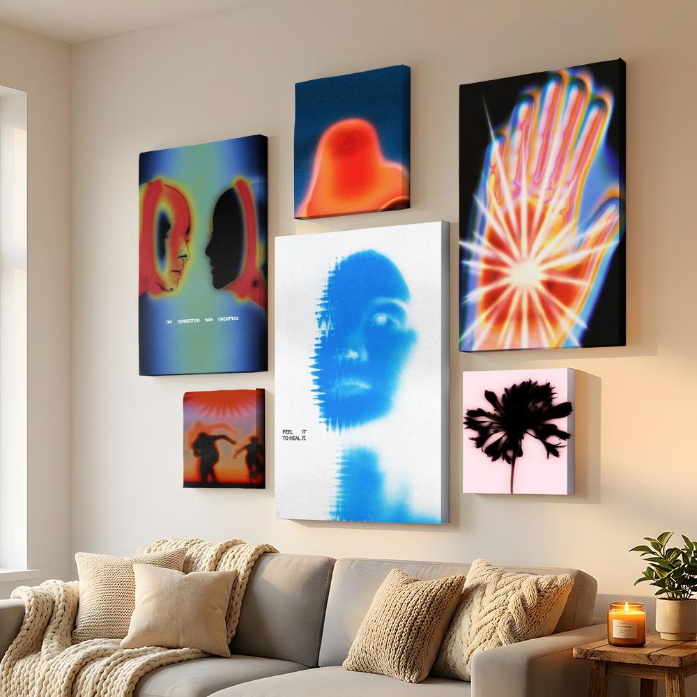 Home Decor Japandi Style - Dipinto da Parete Incorniciato in Stile