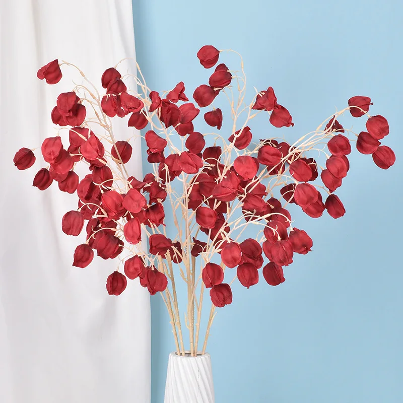 Artificial Hanging Plants - 3 forchette mantello artificiale fiore di