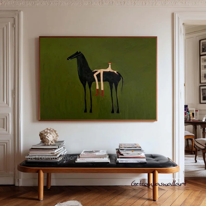 Home Decor Zen - Stampa artistica moderna astratta su tela