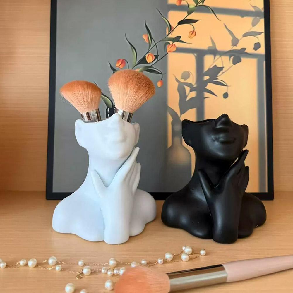 Home Decor Quirky - Vaso a Forma di Busto Femminile,