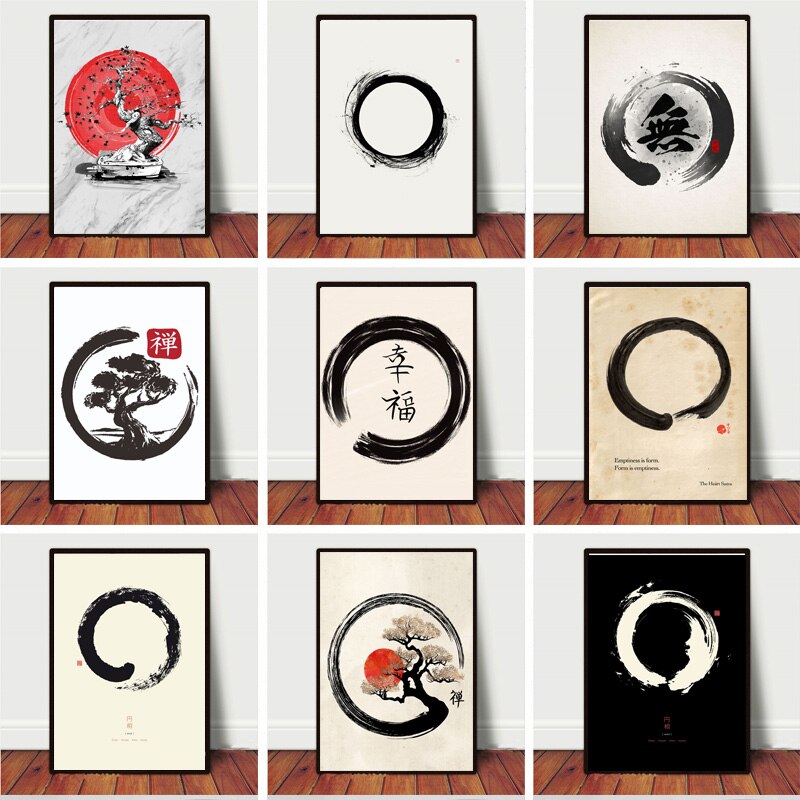 Quadro su tela Zen Enso Circle - Home Decor Zen recensione e prezzo