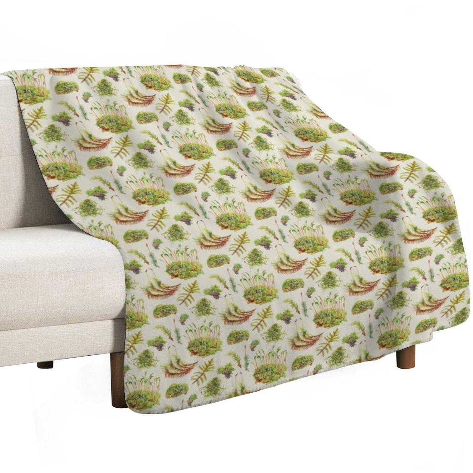 Coperta in pile neutra Mosses  - Neutral Throw Blanket recensione e prezzo