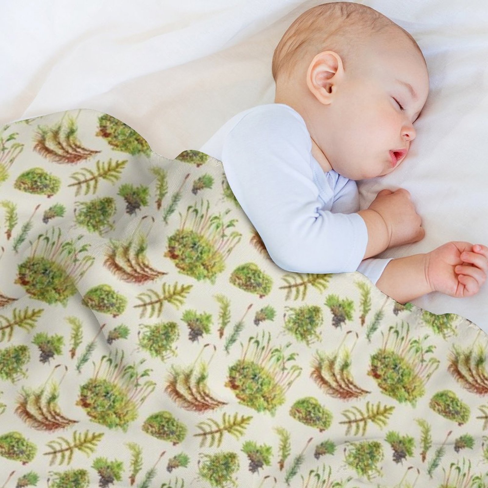 Coperta in pile neutra Mosses  - Neutral Throw Blanket recensione e prezzo