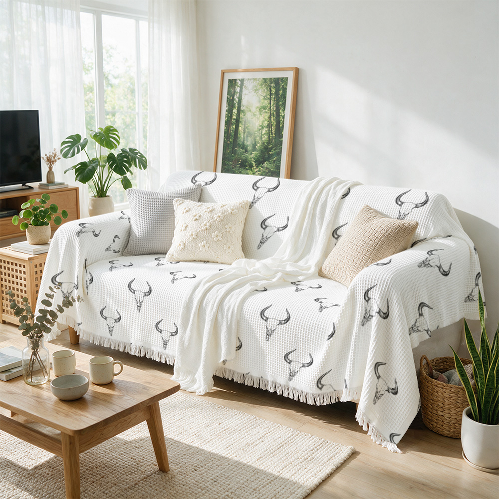 Coperta Decorativa di Lusso in - Neutral Throw Blanket recensione e prezzo