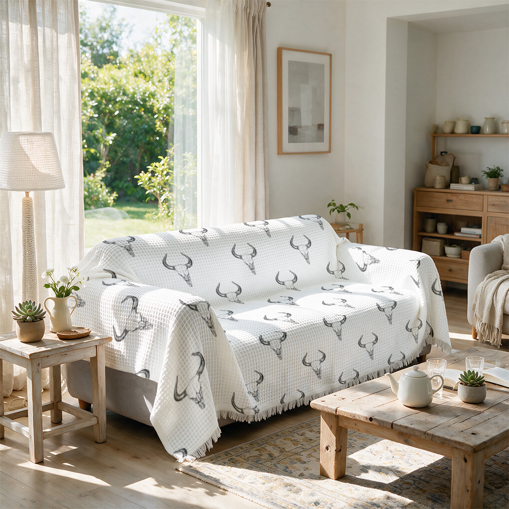 Coperta Decorativa di Lusso in - Neutral Throw Blanket recensione e prezzo