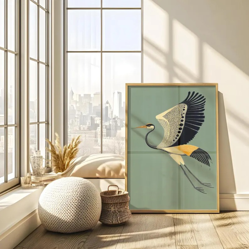 Poster Vintage Japandi con Ucc - Home Decor Japandi Style recensione e prezzo