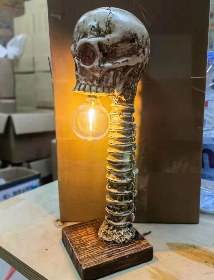 Statua 3D Halloween Skull Skel - Home Decor Quirky recensione e prezzo