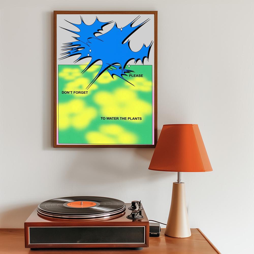 Poster GOOD OMEN in stile Japa - Home Decor Japandi Style recensione e prezzo