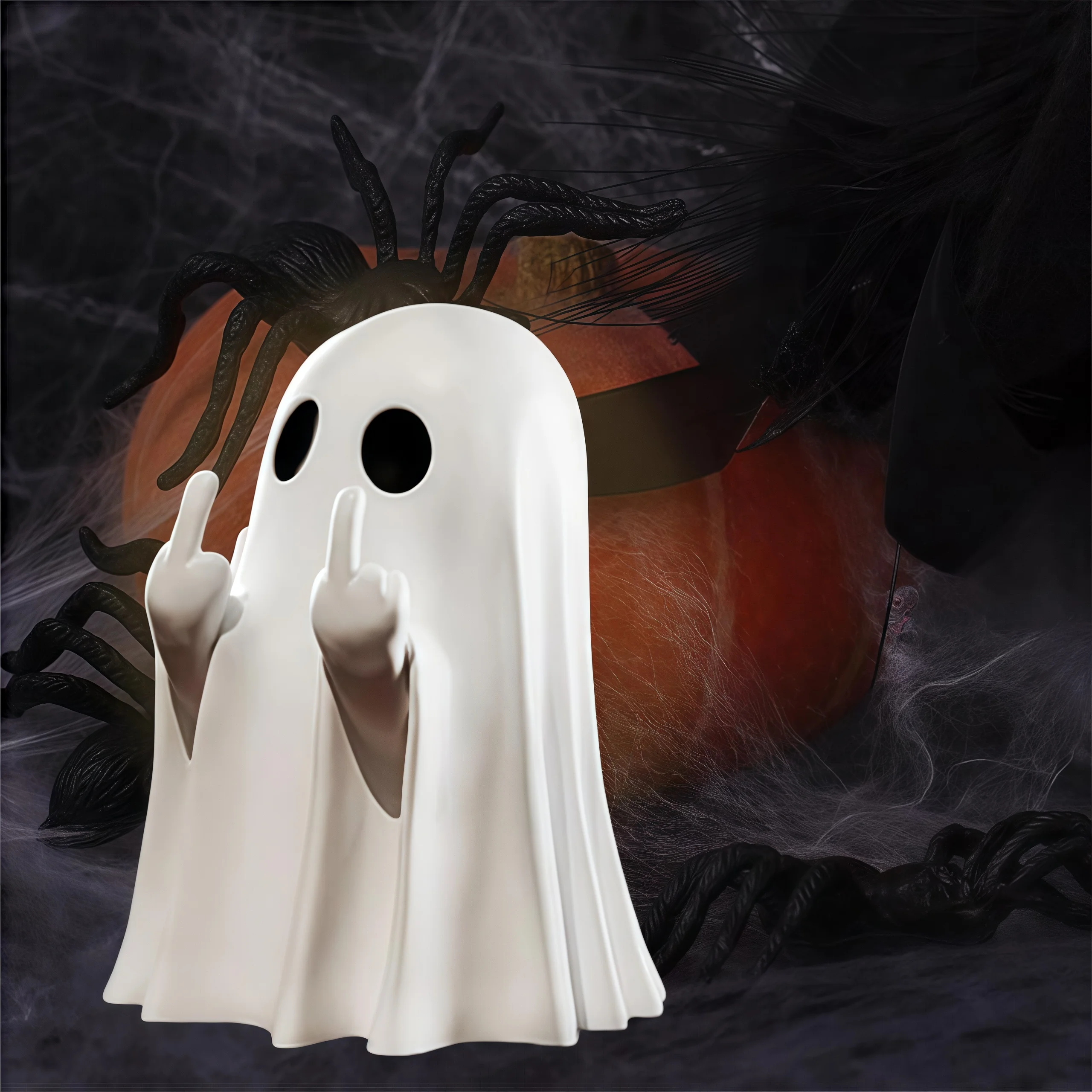 Statua Fantasma con Dito Medio - Home Decor Quirky recensione e prezzo