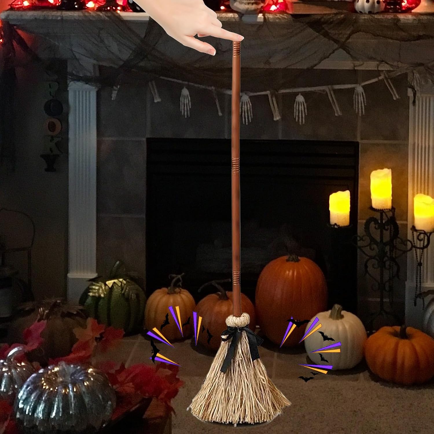 Scopa Magica Luminosa di Hallo - Home Decor Quirky recensione e prezzo