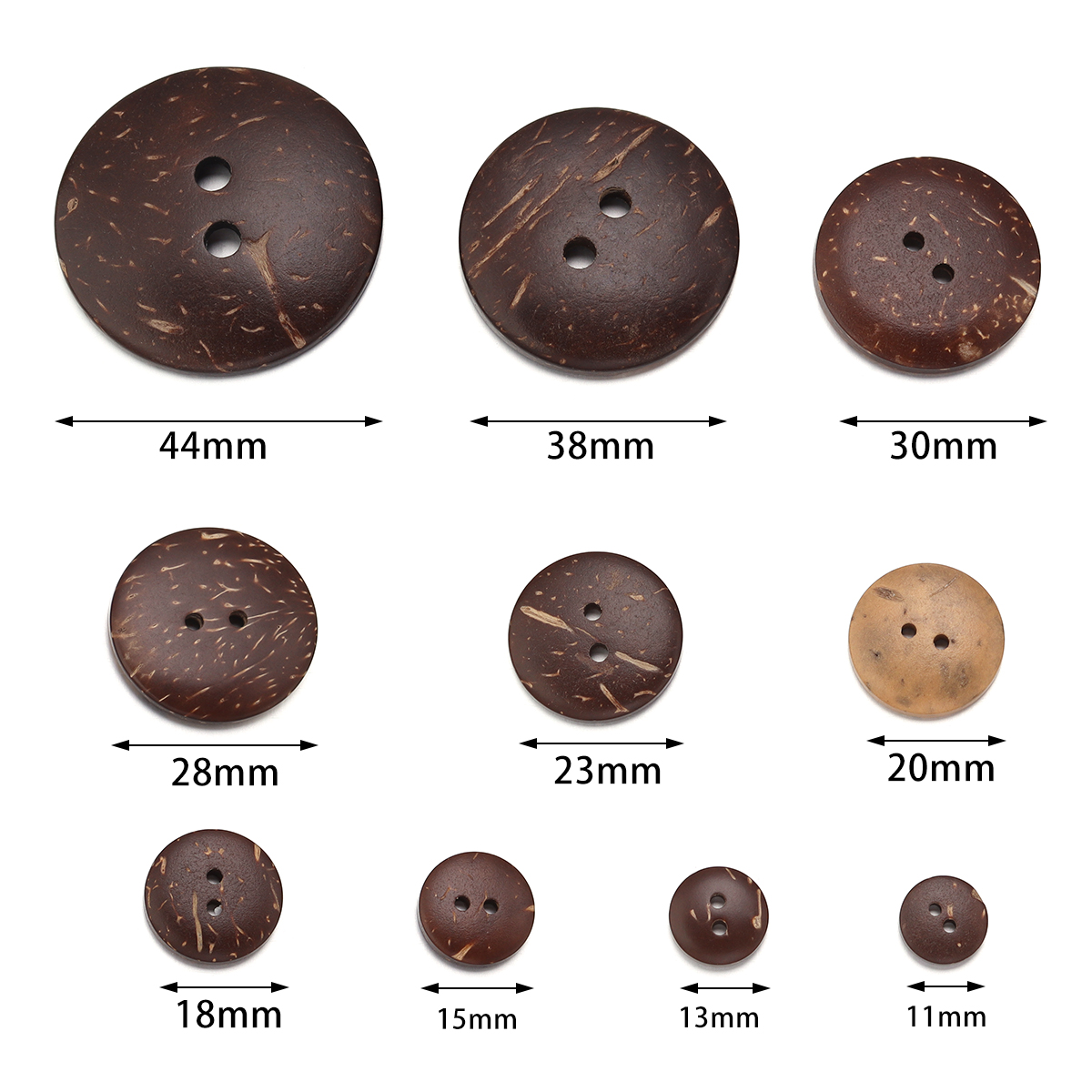 10-100pcs pulsante naturale co - Home Decor Unique Items recensione e prezzo