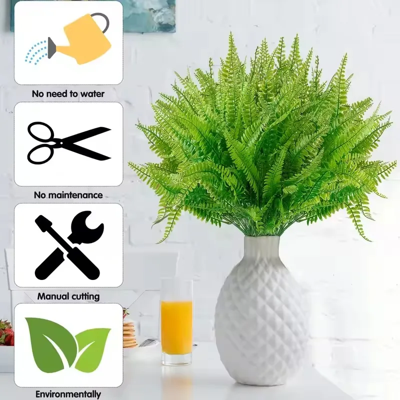 2-32 pezzi di felce di Boston  - Artificial Hanging Plants recensione e prezzo