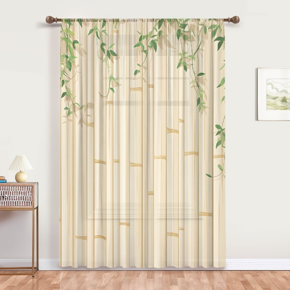 1 tenda trasparente con stampa - Home Decor Zen recensione e prezzo