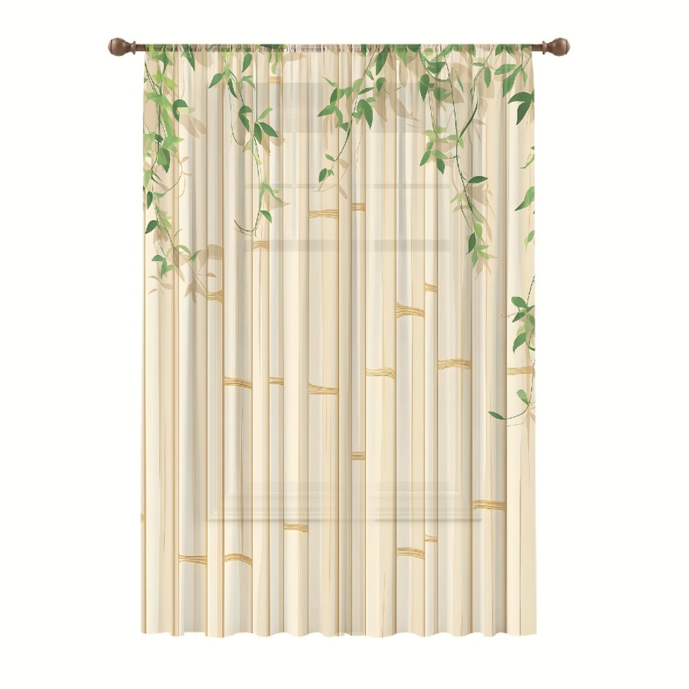 1 tenda trasparente con stampa - Home Decor Zen recensione e prezzo