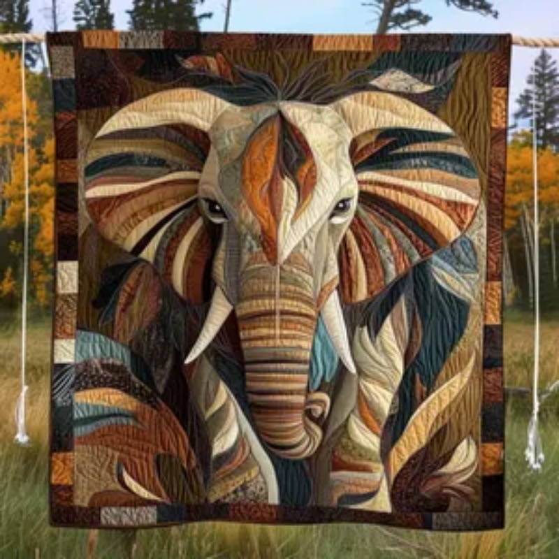 Trapunta con elefante – Copert - Neutral Throw Blanket recensione e prezzo
