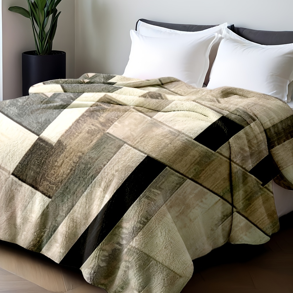 Lussuosa Coperta in Flanella d - Neutral Throw Blanket recensione e prezzo