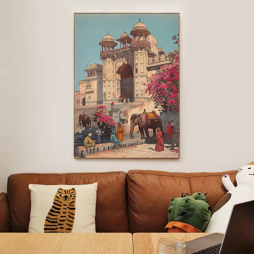 Vintage Antica India Living Ba - Home Decor Varanasi recensione e prezzo