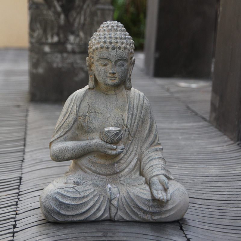 Statua di Buddha solare in res - Home Decor Quirky recensione e prezzo