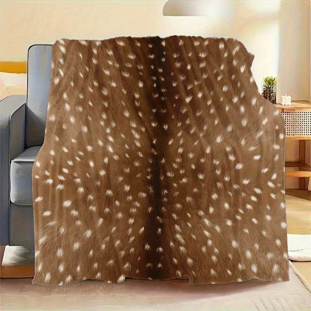 Coperta in Flanella con Motivo - Neutral Throw Blanket recensione e prezzo