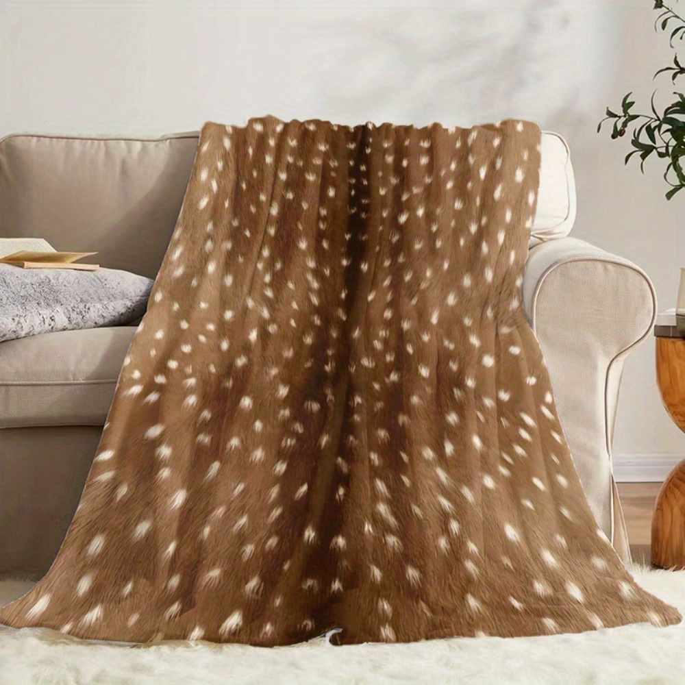 Coperta in Flanella con Motivo - Neutral Throw Blanket recensione e prezzo