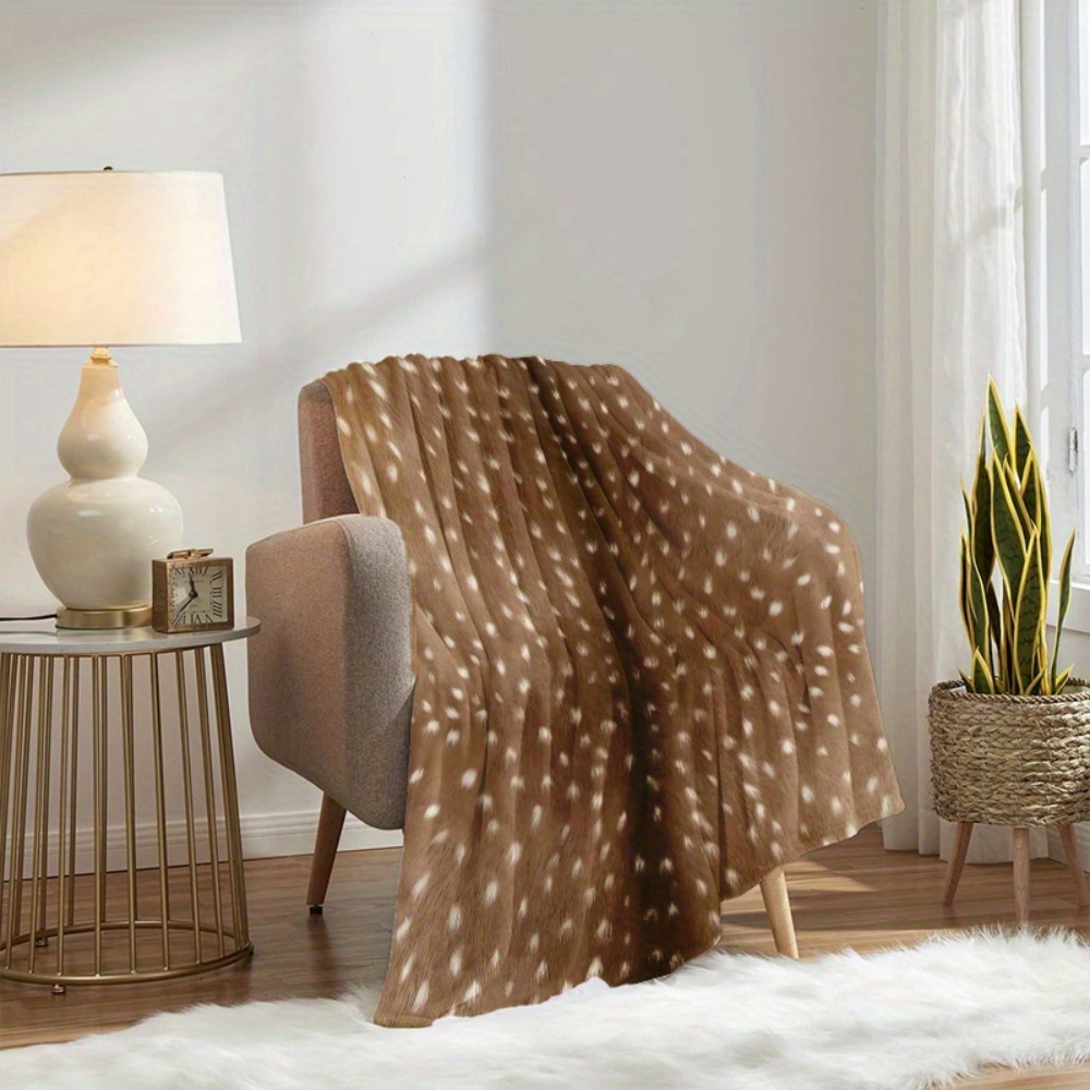 Coperta in Flanella con Motivo - Neutral Throw Blanket recensione e prezzo