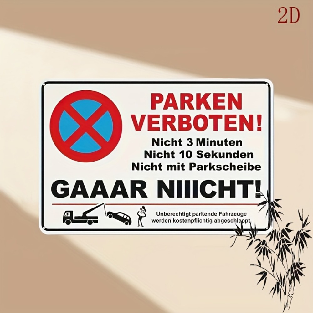 2026 German Strict No Parking  - Germany Home Decor recensione e prezzo