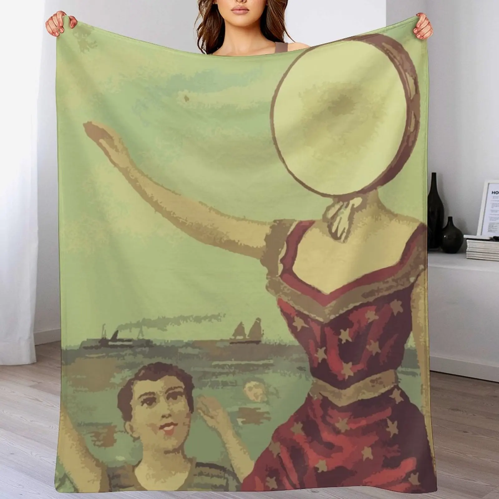 Neutral Milk Hotel In the Aero - Neutral Throw Blanket recensione e prezzo