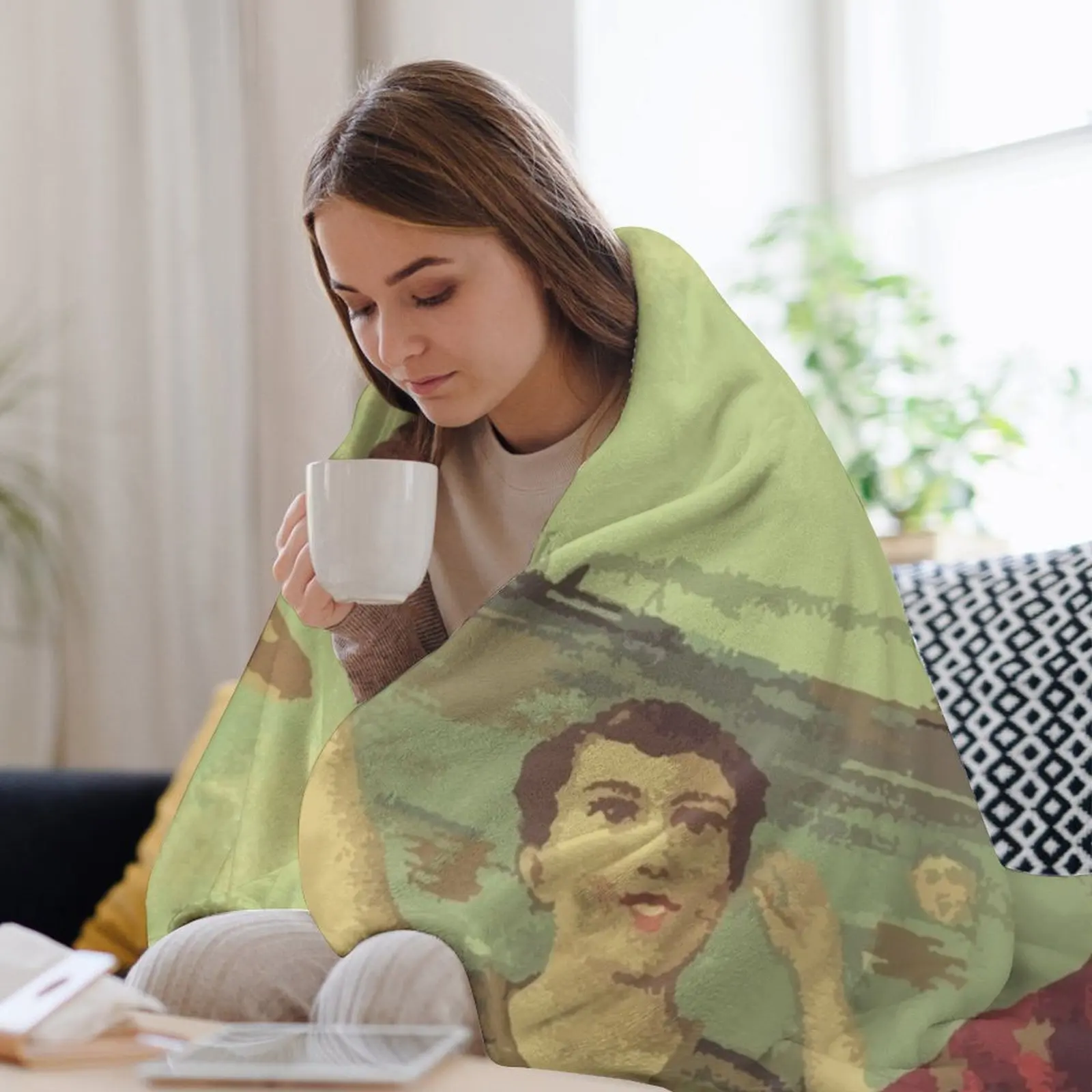 Neutral Milk Hotel In the Aero - Neutral Throw Blanket recensione e prezzo
