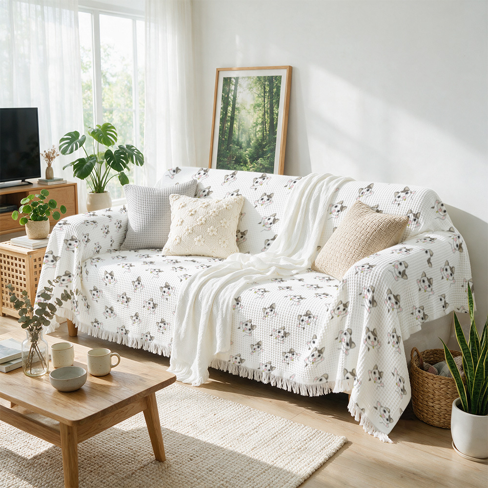 Coperta Decorativa per Divano  - Neutral Throw Blanket recensione e prezzo
