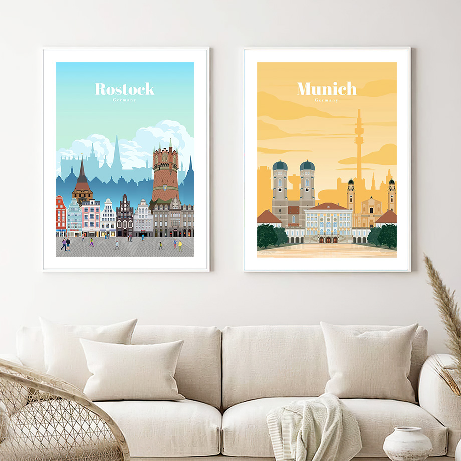 Mappa di Berlino Germania, Art - Germany Home Decor recensione e prezzo
