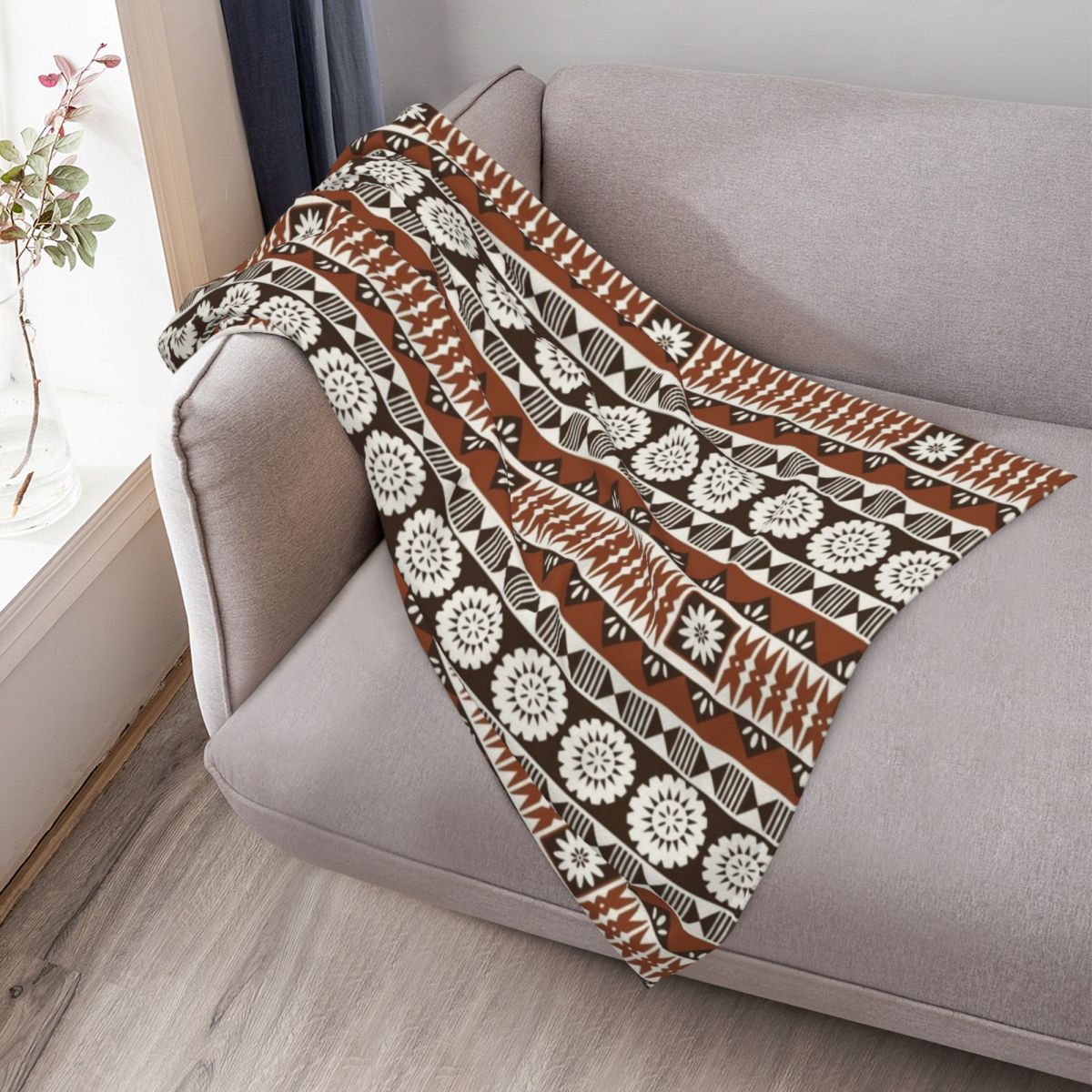 Coperta a quadri neutra Masi 2 - Neutral Throw Blanket recensione e prezzo
